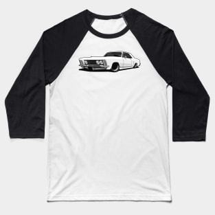 1964 Buick Riviera corner BW Baseball T-Shirt